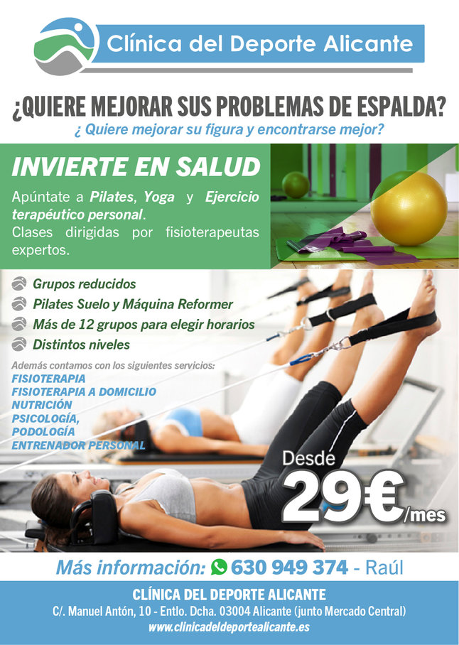 Clínica del deporte Alicante