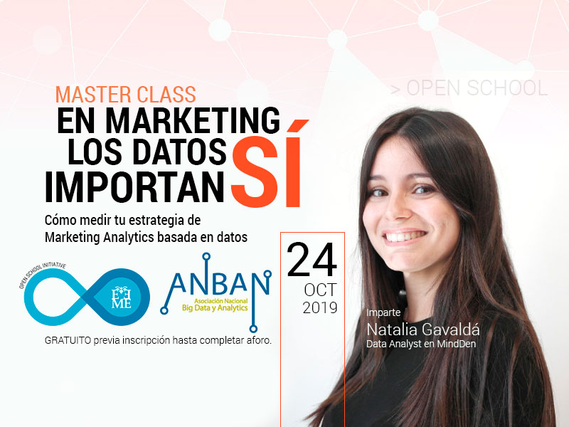 Master Class: En Marketing los datos SÍ importan.