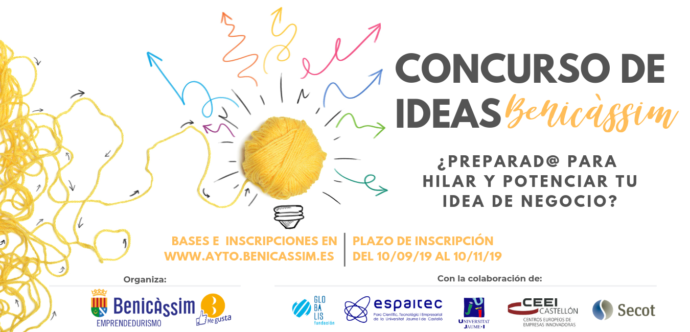 Concurso de ideas Benic�ssim Emprende 2019.