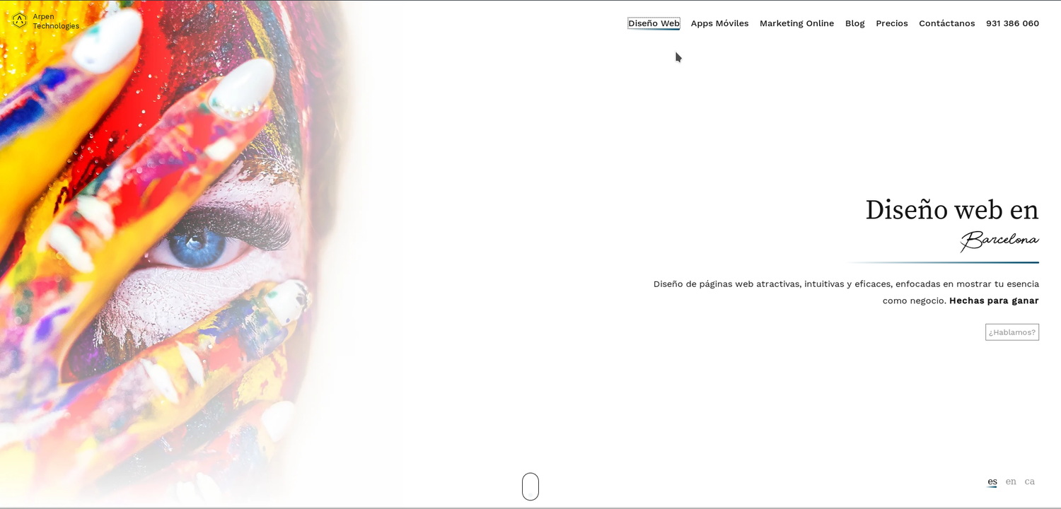diseño web barcelona