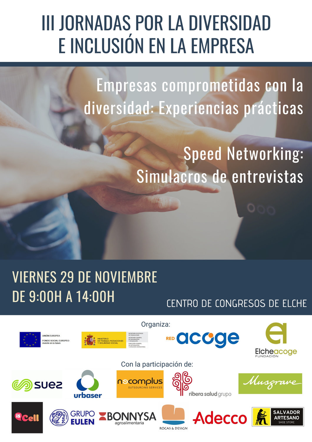 III JORNADAS POR LA DIVERSIDAD E INCLUSIÓN