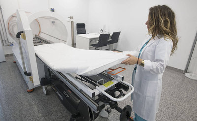 El procedimiento de una sesión hiperbárica