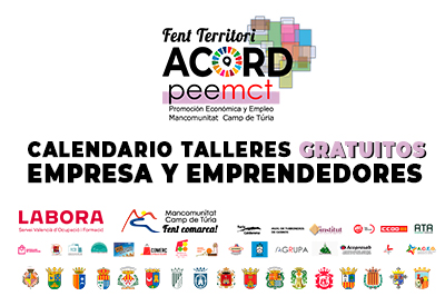 CALENDARIO TALLERES GRATUITOS PARA EMPRESA Y EMPRENDEDORES