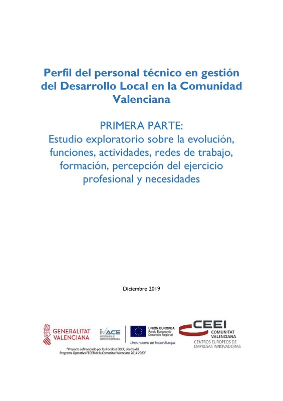 Anlisis para la definicin de las competencias del perfil profesional de un Agente de Desarrollo Local.