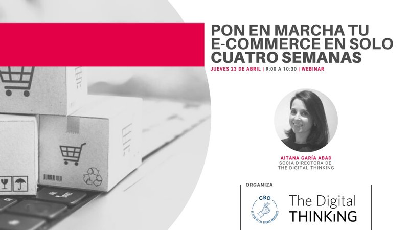 Pon en marcha tu E-Commerce en solo 4 semanas