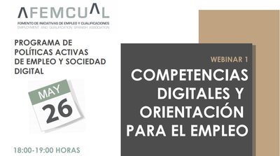 Webinar Competencias digitales y orientacin para el empleo