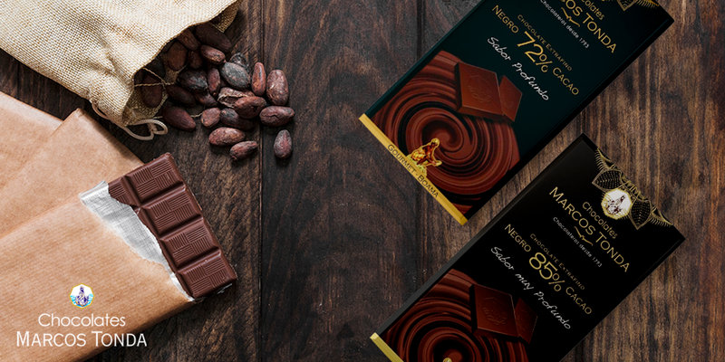 Los mejores chocolates puros de Chocolates Marcos Tonda