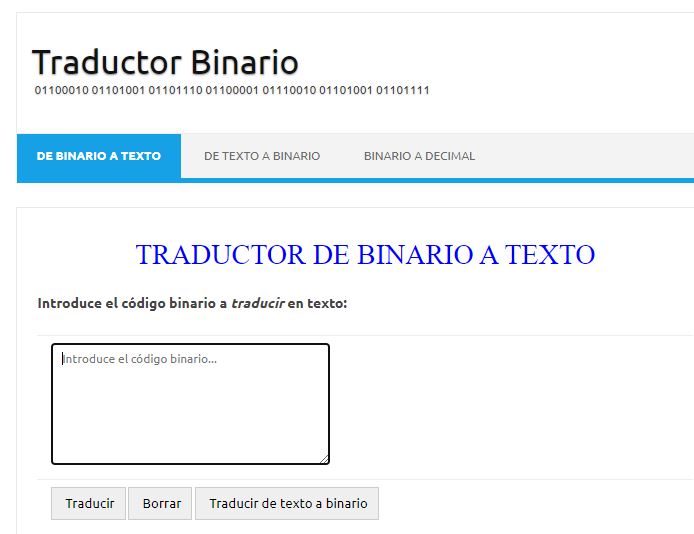 �A qu� llamamos c�digo binario?