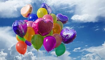 Decoración con globos para fiestas