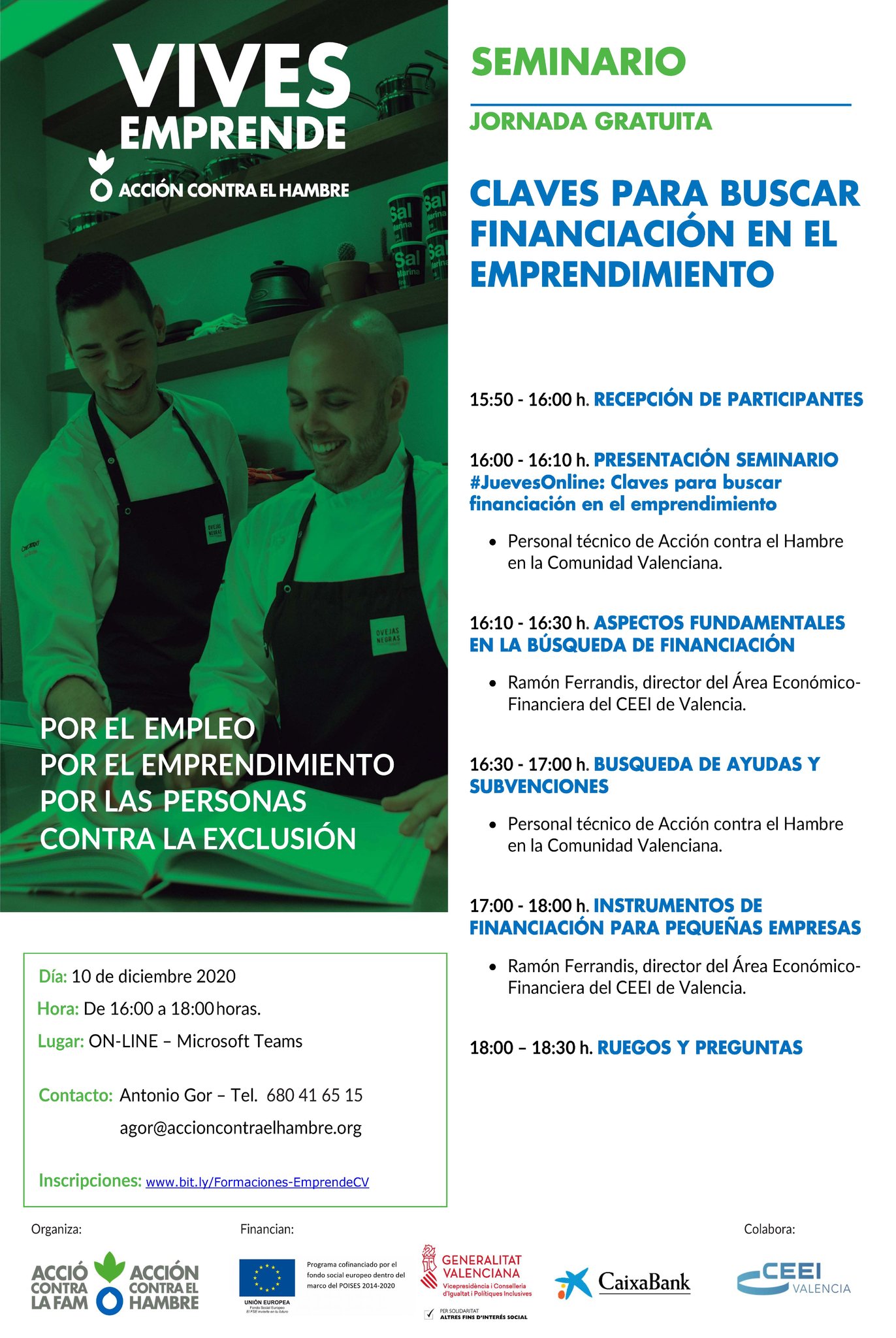 Claves para buscar financiaci�n y ayudas para abrir tu negocio