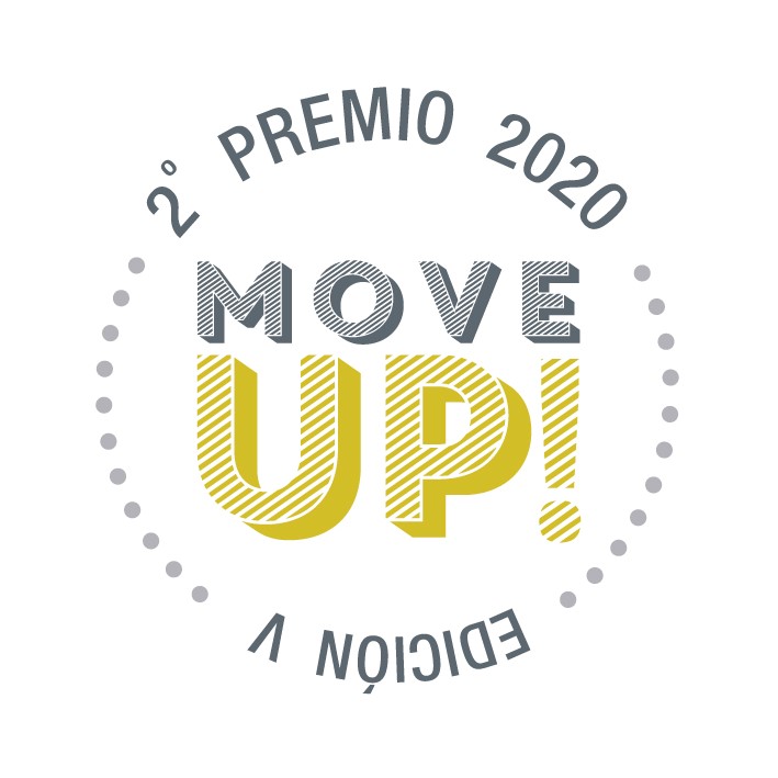 sello ganador 2º premio MOVE UP! 2020