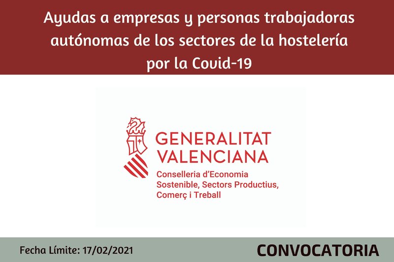 Ayudas hosteler�a COVID19