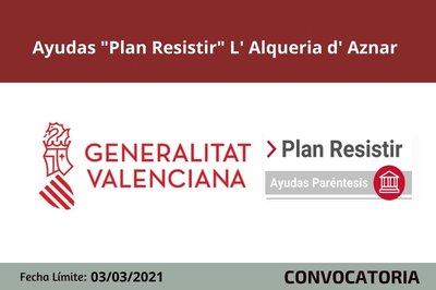 Ayudas Plan Resistir Alqueria Aznar