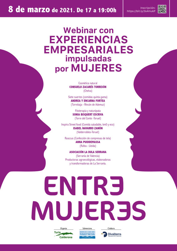 Webinar "Entre Mujeres"