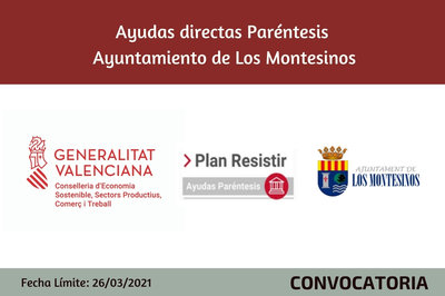 Ayudas Econmicas Covid 19 - Ayuntamiento de Los Montesinos