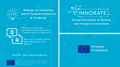 Webinar: Innovation and IP Commercialisation & Licensing