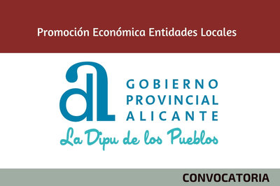 La Diputacin de Alicante convoca ayudas para el impulso del desarrollo local