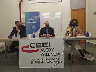 Rueda de prensa balance 2020 CEEI Alcoy-Valencia