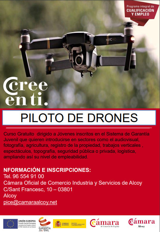 Curso Piloto de Drones