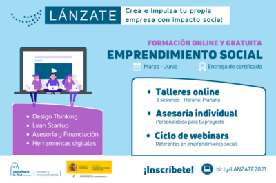 Formaci�n online: �L�NZATE, Crea e impulsa tu propia empresa con impacto social�