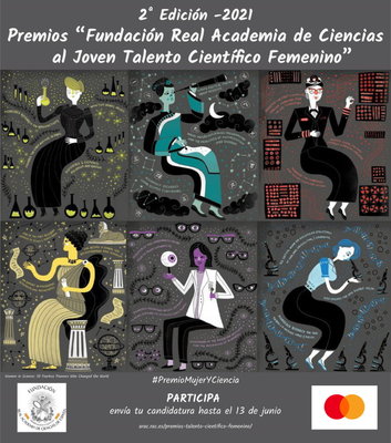 Convocatoria 2 edicin 2021 Premios Fundacin Real Academia de Ciencias al Joven Talento Cientfico Femenino