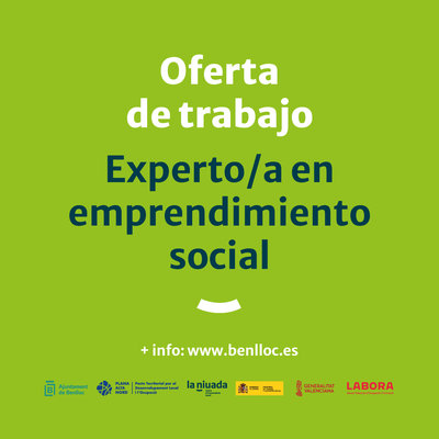 OFERTA DE TRABAJO: Experto/a en Emprendimiento Social