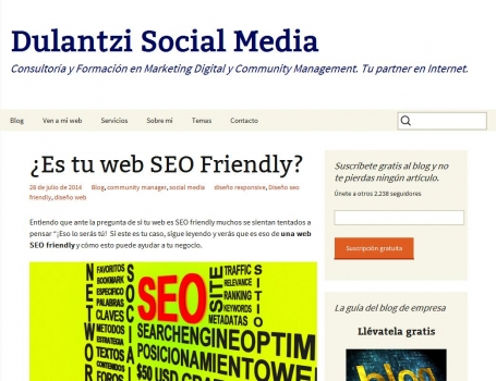 Es tu web SEO Friendly? | Dulantzi Social Media