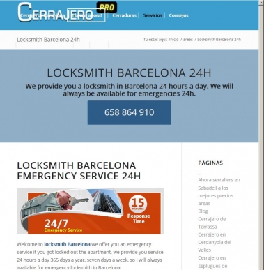 Lockmith Barcelona 24h Emergency | Fast & Cheap Service