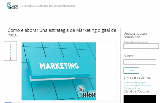 Como elaborar una estrategia de Marketing digital de xito. | Agencia Marketing digital