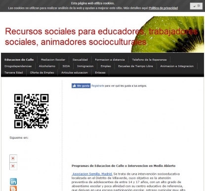 recursos sociales para educadores, animadores, trabajadores sociales - Recursos educacion