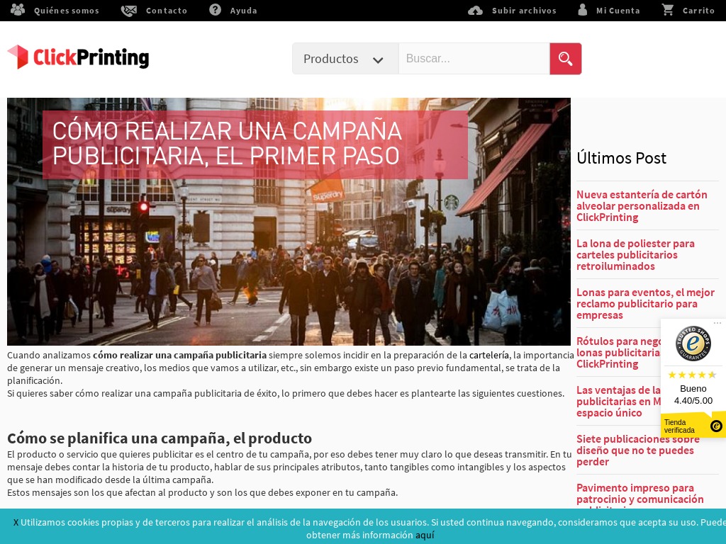 Cmo realizar una campaa publicitaria, el primer paso