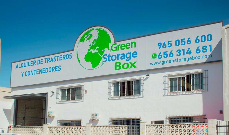 Trasteros En Alicante con Green Storage Box